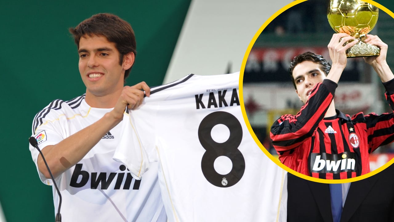 Kaká, exjugador de Real Madrid y AC Milan