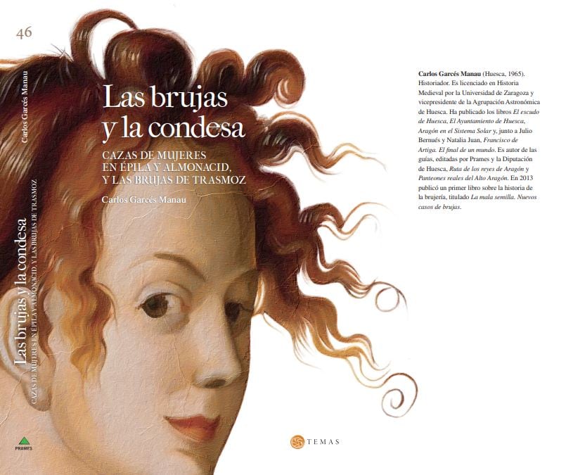 Portada del nuevo libro sobre brujas de Carlos Garcés