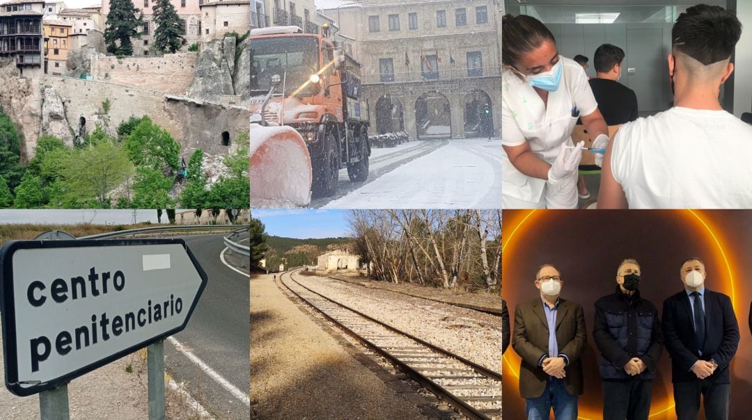 El muro de la calle Canónigos, el temporal Filomena, la vacunación contra el covid, el Centro de Estudios Penitenciarios, el proyecto de movilidad XCuenca y la celebración del 25º aniversario como Patrimonio de la Humanidad.