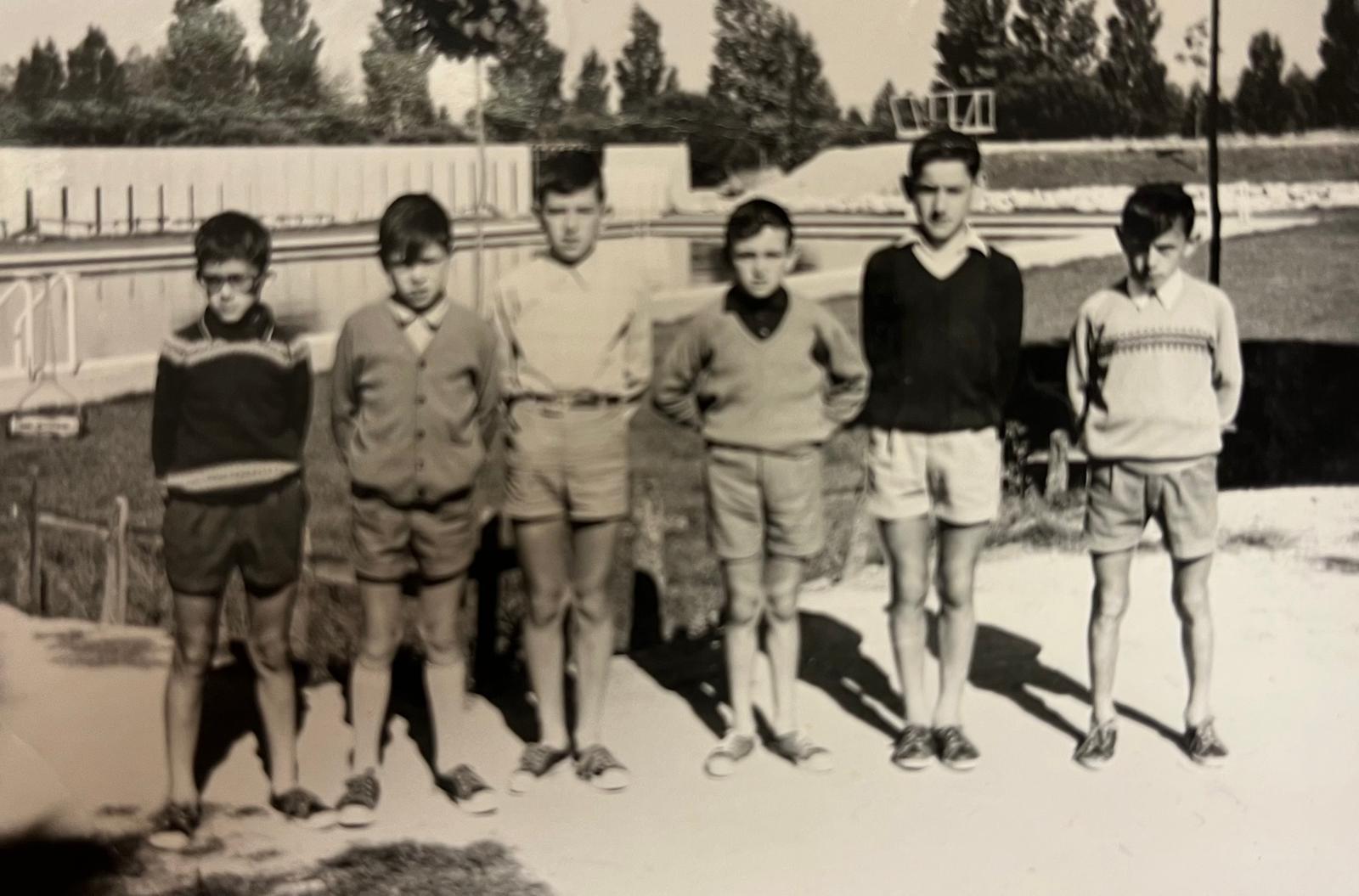 Adeliño, bien rodeado en su juventud