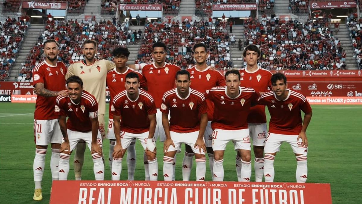 Suspenso defensivo en las notas SRM del Real Murcia-Atlético Sanluqueño