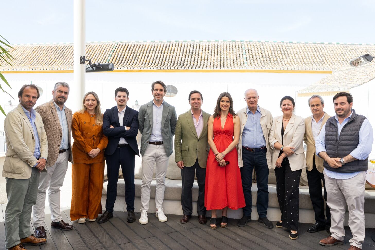 En la imagen, buena parte del jurado del nuevo premio taurino instituido por Malandro