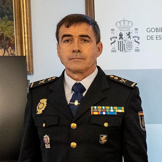 Javier Daniel Nogueroles jefe de la División de Formación y Perfeccionamiento