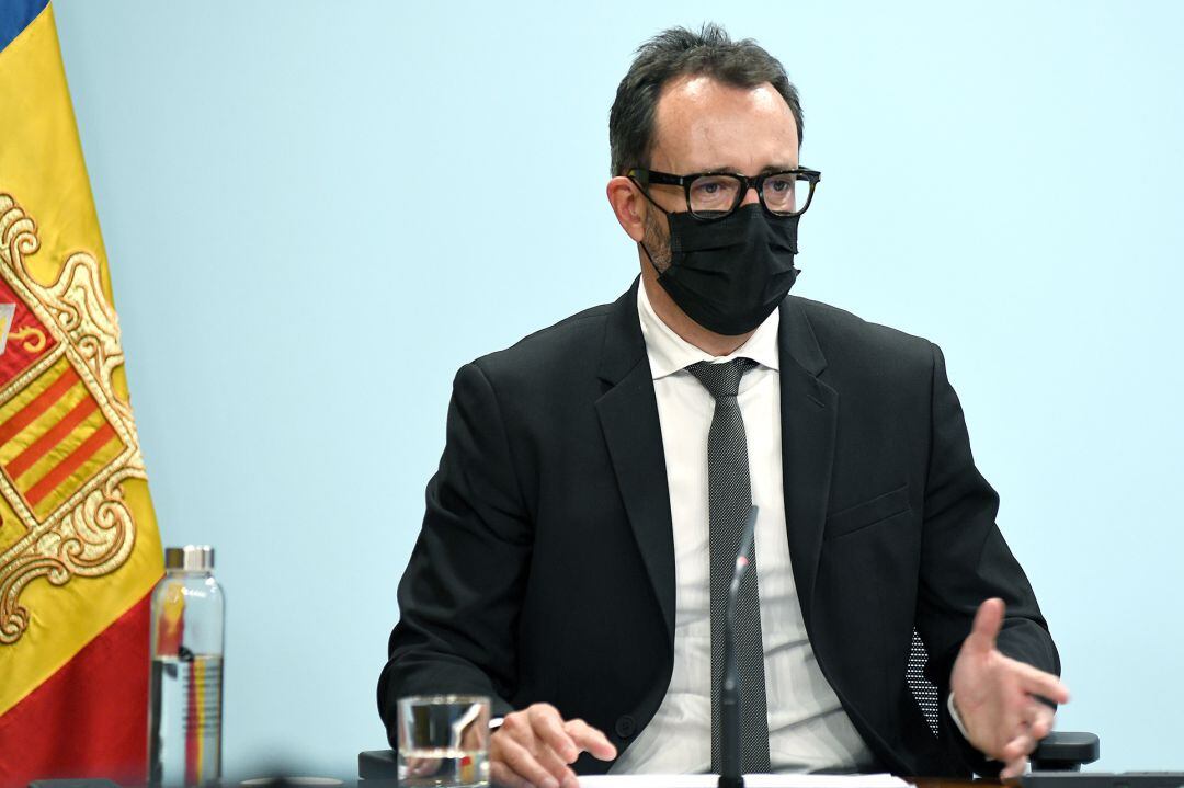 El ministre d’Afers Socials, Habitatge i Joventut, Víctor Folloy.