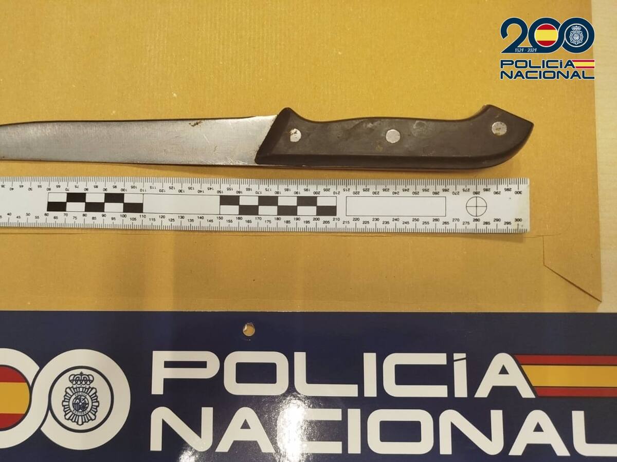 Detenido tras atacar con un cuchillo de cocina en un salón de juego de Jerez