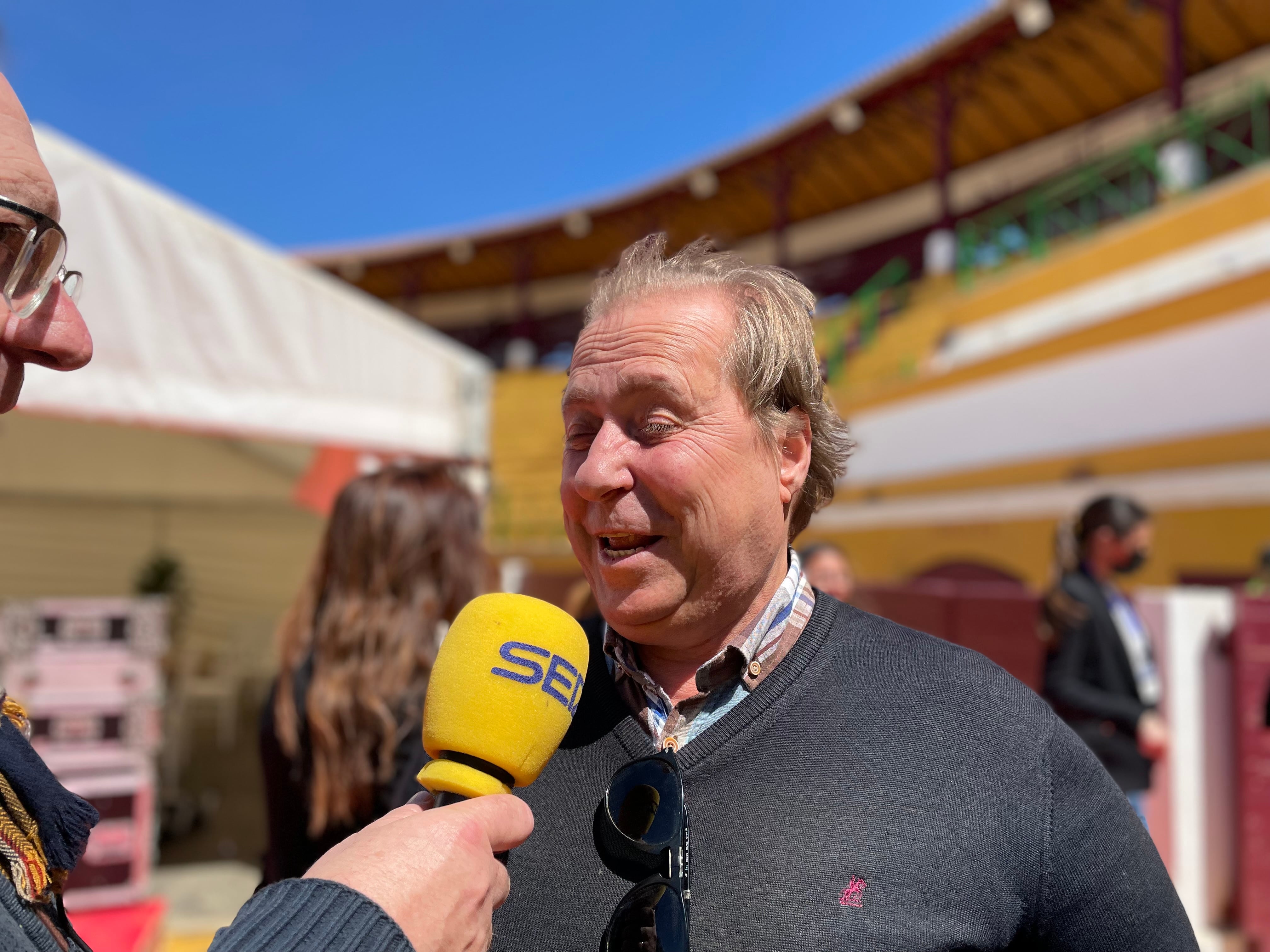 Juan Carlos Landrove, torero linense y director de la Escuela Taurina