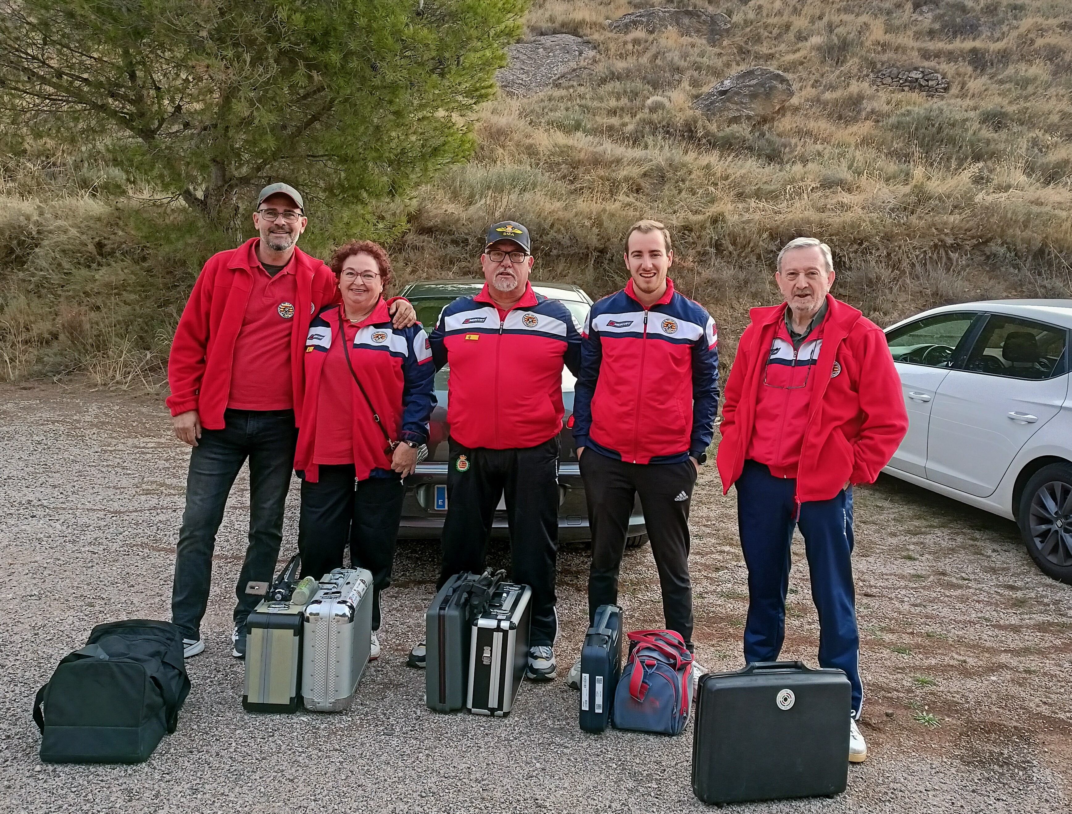 Equipo del Club de Tiro Fraga