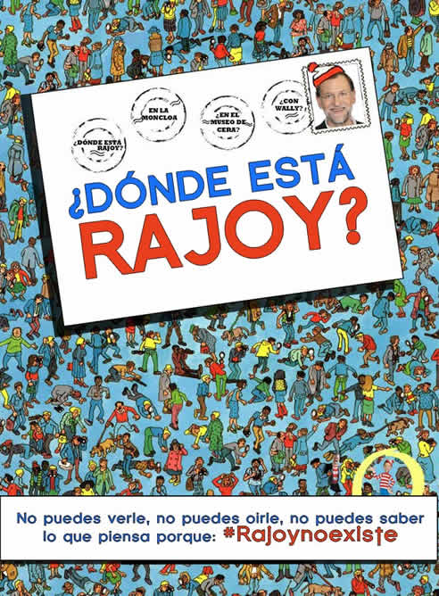 Campaña de Juventudes Socialistas de Andalucía, &#039;¿Dónde está Rajoy&#039;?