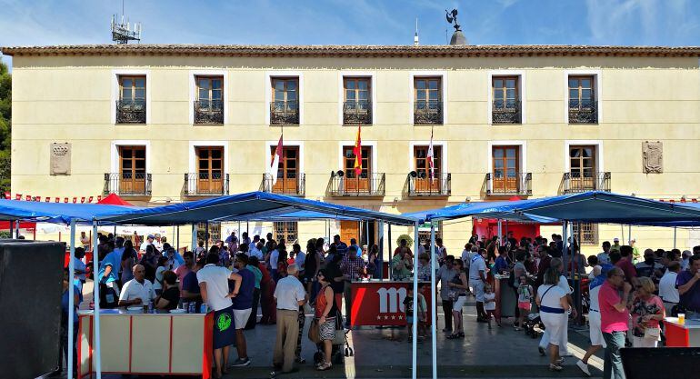 Uno de los momentos del &#039;mañaneo&#039; de las Fiestas 2016