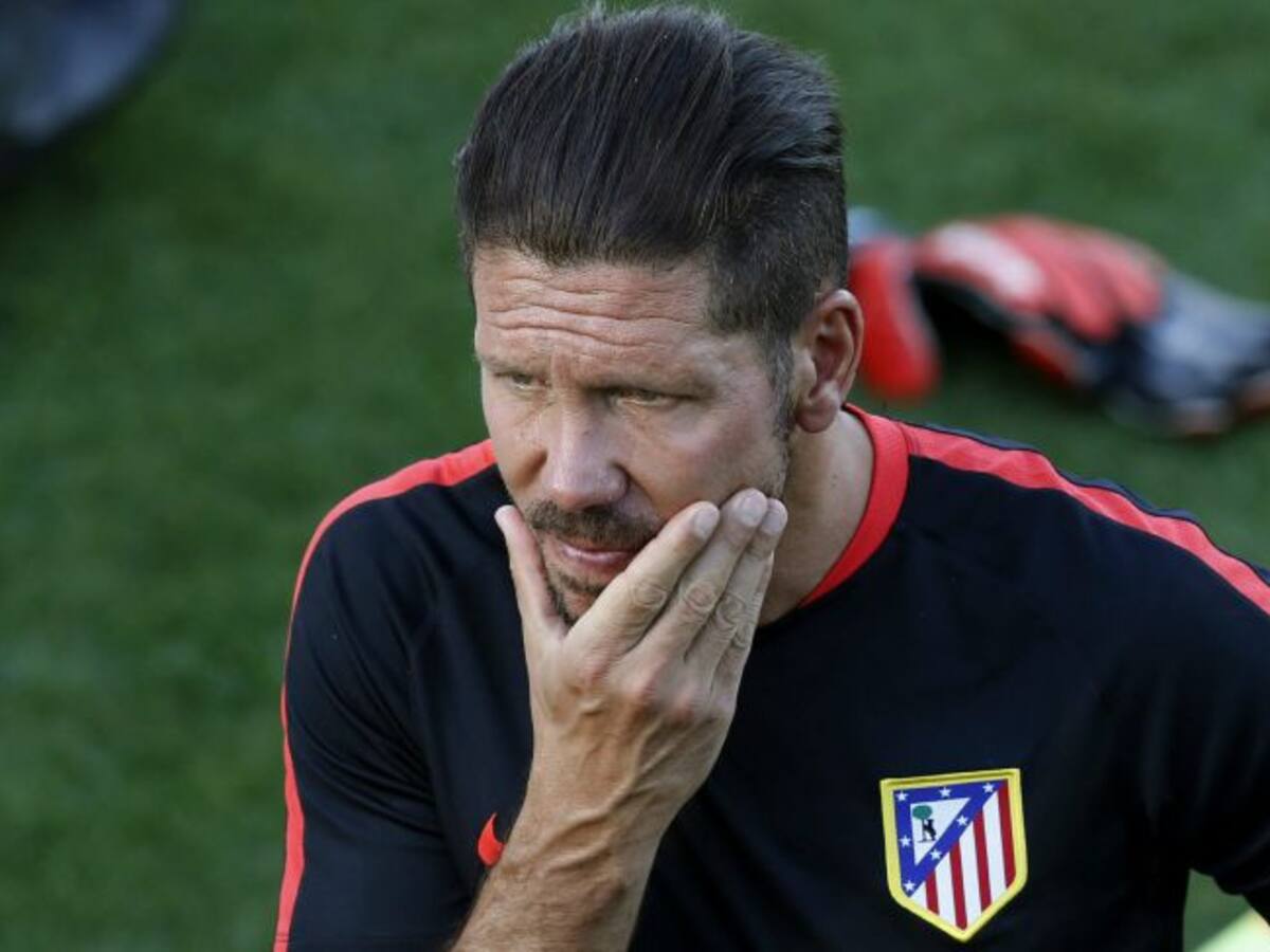Simeone enseña sus cartas