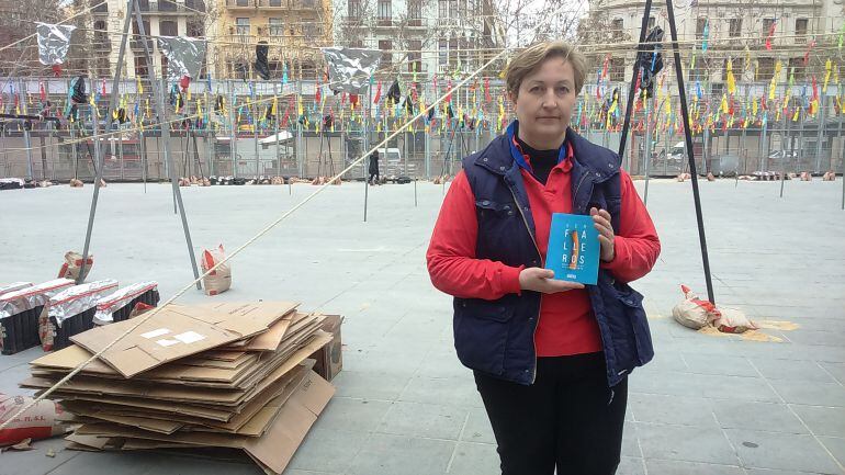 Pirotecnia Aitana preparada per a llançar la mascletà en 2022