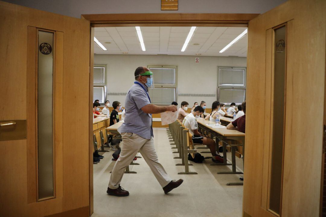 Un grupo de estudiantes 