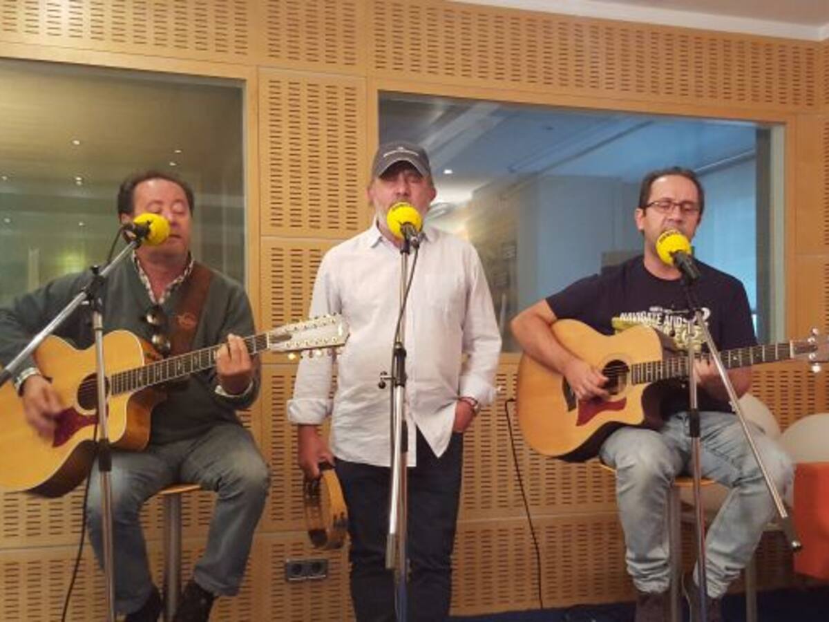 Blackstones en el Set de Unplugged