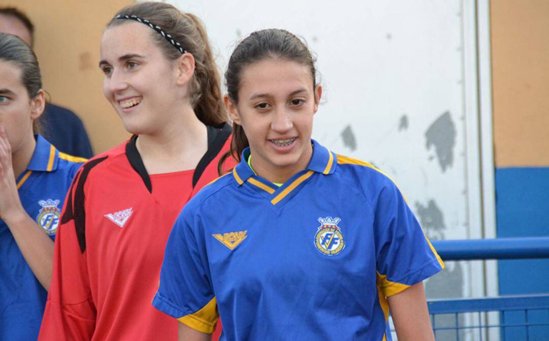 Fiamma Benítez con la selección Valenciana.