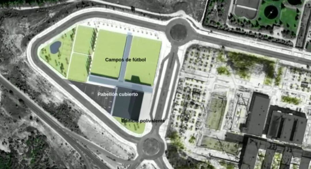 Estará ubicado en la parcela contigua al futuro hospital