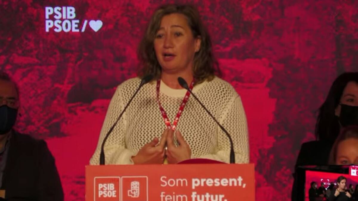 El PSIB inicia su XIV Congreso con el tercer mandato consecutivo de Armengol