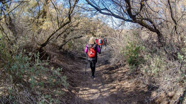 La nueva senda cuenta con una distancia de alrededor de un kilómetro