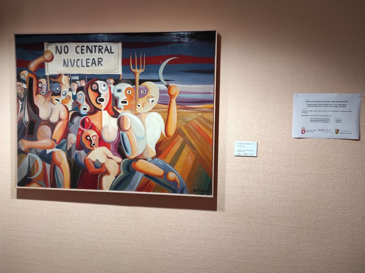 Cuadro antinuclear de Valencia de Don Juan