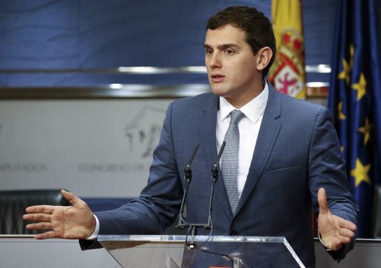 El presidente de Ciudadanos, Albert Rivera.