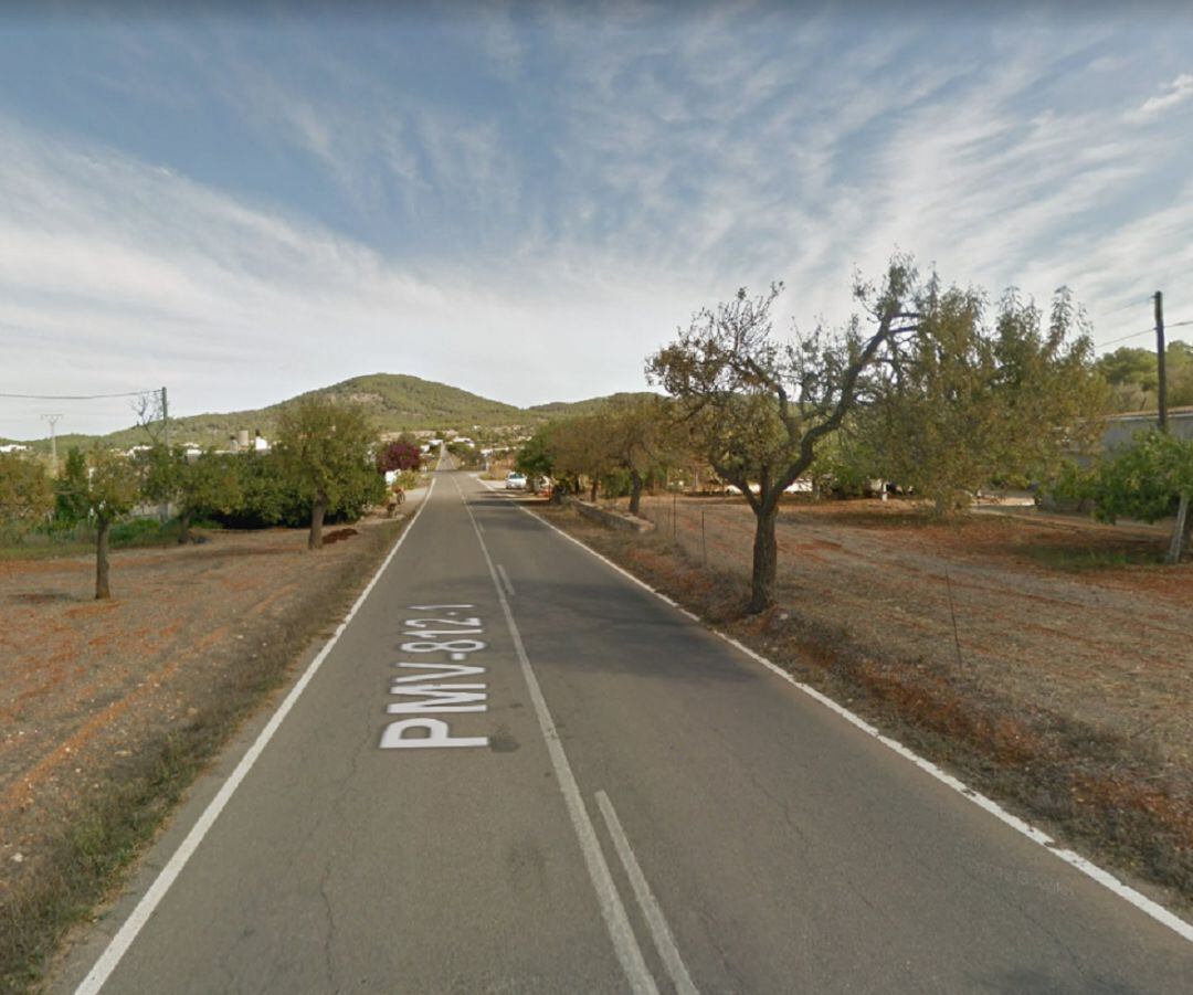 Imagen de la carretera de Santas Agnès