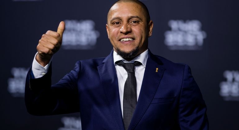 El exjugador brasileño del Real Madrid Roberto Carlos.