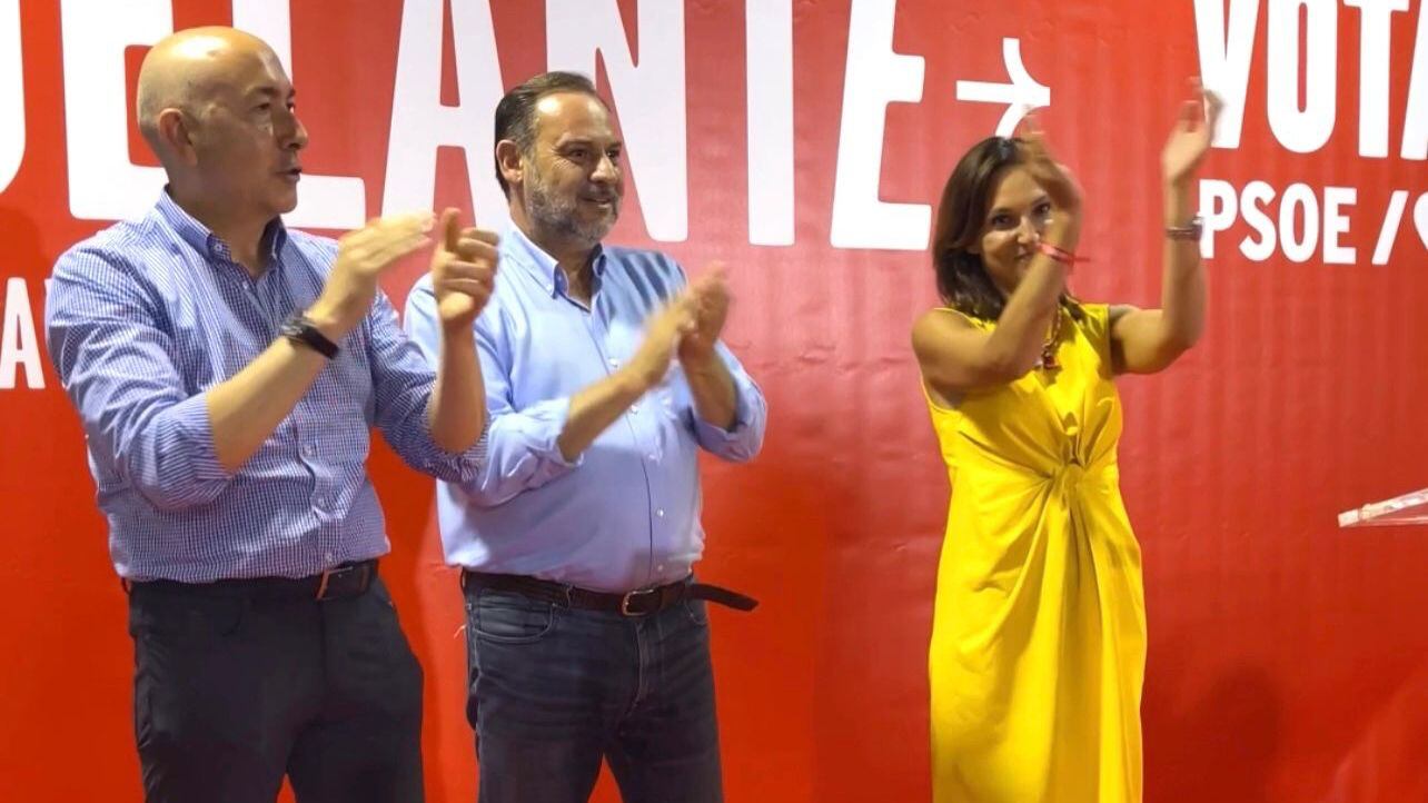 Un momento del mitin en Elche