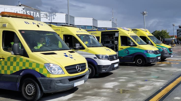 Osakidetza finalizará el contrato de 35 trabajadores de Ambulancias Gipuzkoa tras publificar el servicio: "Nos buscaremos la vida"
