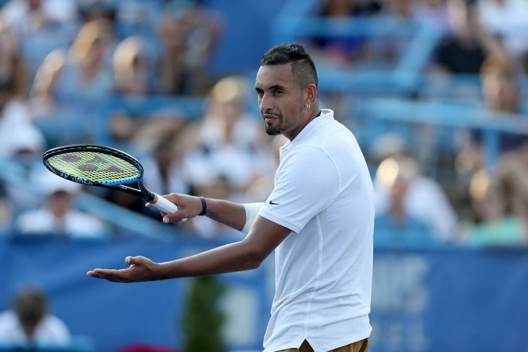 Nick Kyrgios, en uno de sus últimos torneos