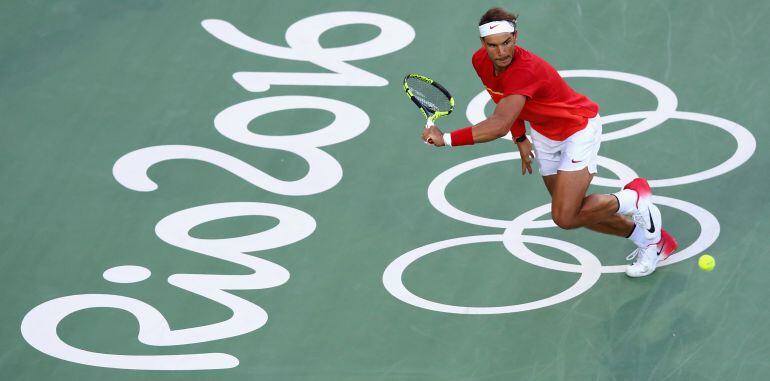 Rafa Nadal, en los Juegos Olímpicos de Río 2016.