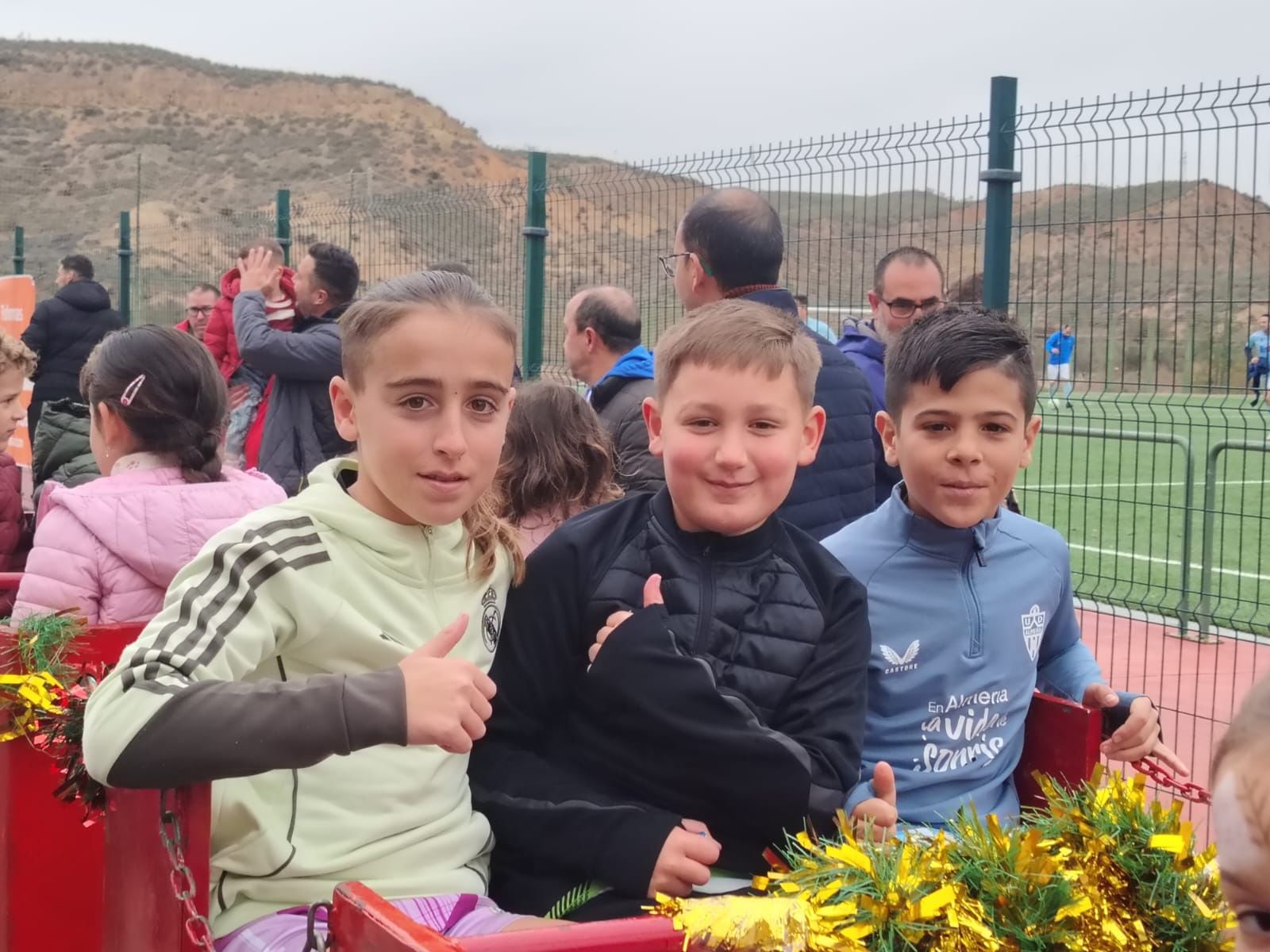 Los más pequeños de Sorbas disfrutaron con las actividades deportivas.