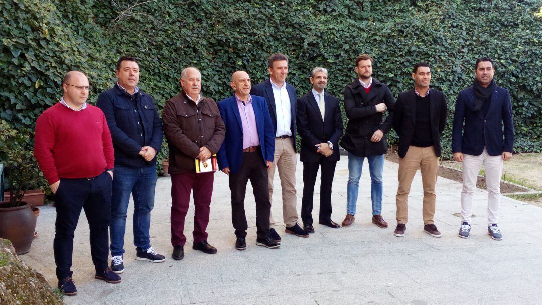 Presentación de la candidatura en Toledo