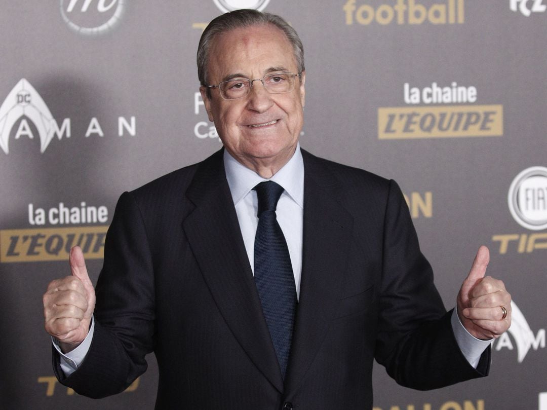 El presidente del Real Madrid, Florentino Pérez. 