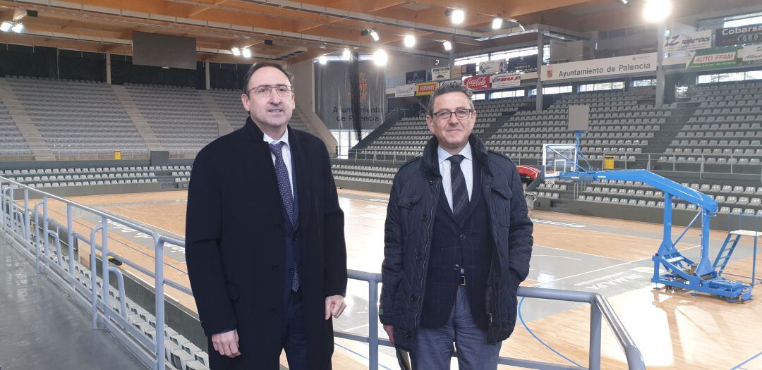 Alfonso Polanco (i) y Facundo Pelayo (d)