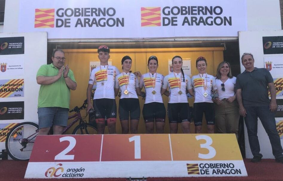 Las pruebas decidieron los campeones de Aragón en ruta