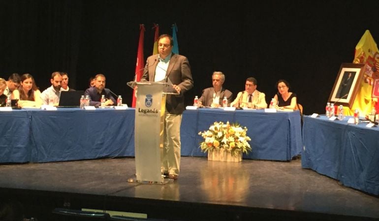 El alcalde de Leganés ha repasado la actualidad de la ciudad en el Debate del Estado de la Ciudad