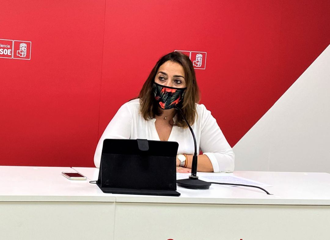 Miriam Andrés, secretaria general del PSOE en Palencia