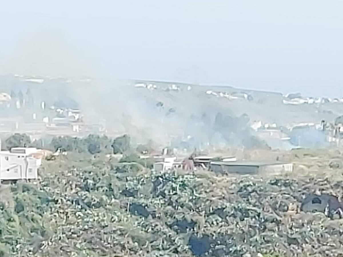 Controlado el conato de incendio en Valsequillo, Gran Canaria