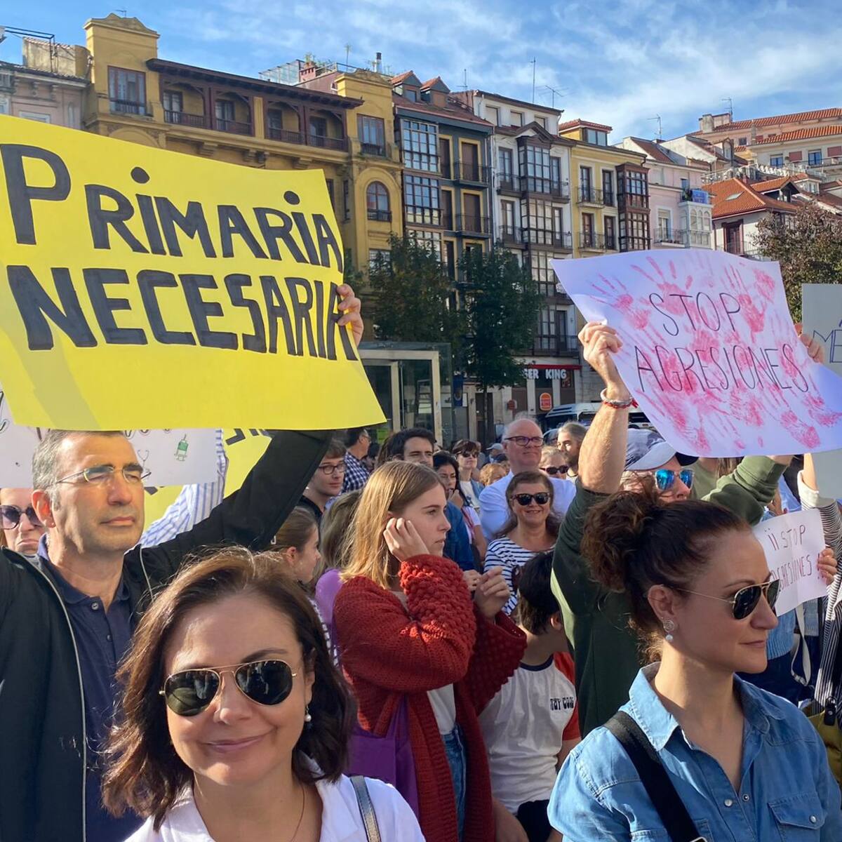 Cientos de personas exigen en Santander una Atención Primaria de calidad