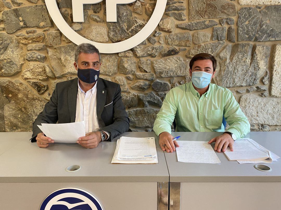 Alfonso Marnotes y Jesús Marco