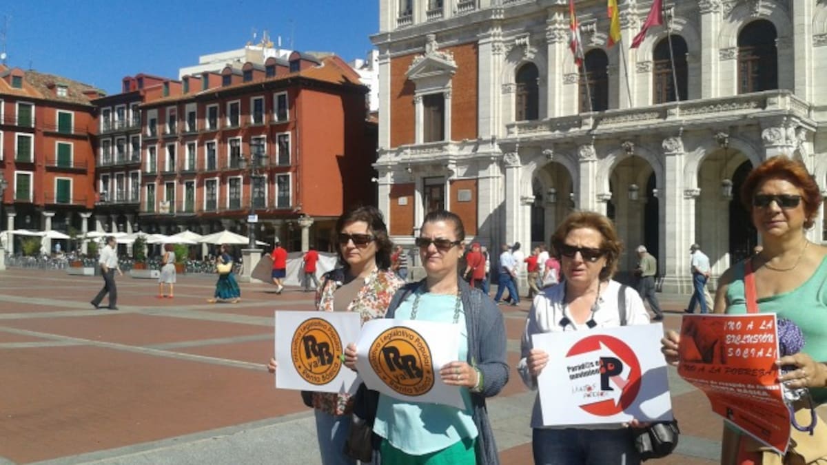 Mujeres en paro de larga duración denuncian la dimensión de la crisis en Valladolid