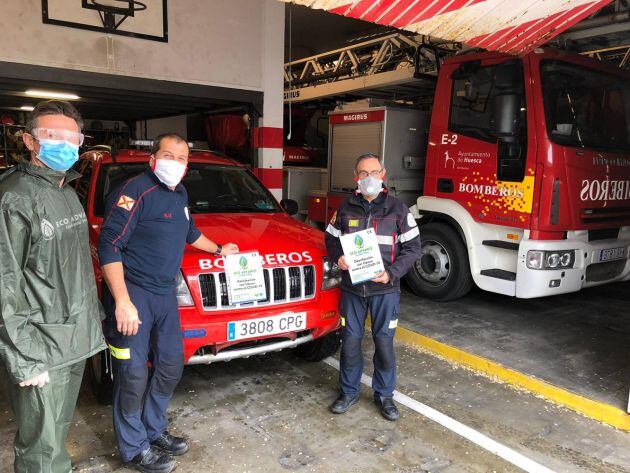 Parque de Bomberos desinfectado con Ozono Eco Advance en Huesca