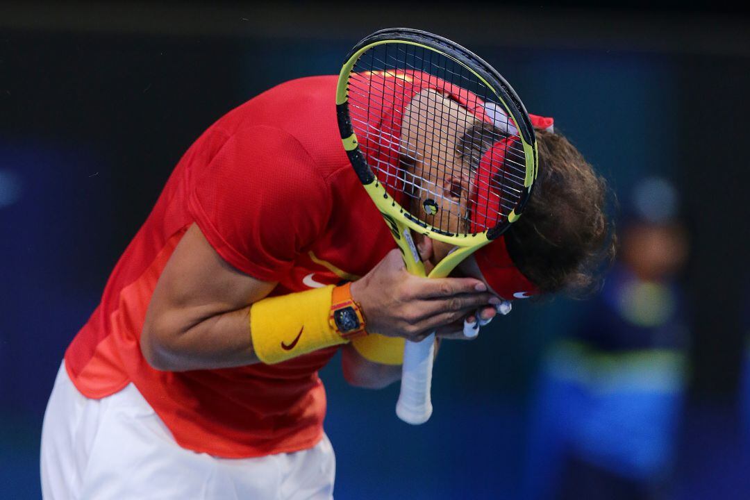 Rafa Nadal, en la ATP Cup.