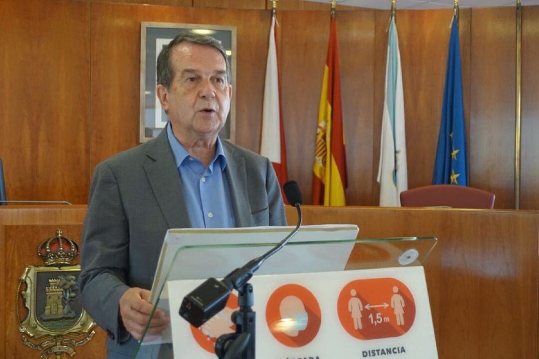 Abel Caballero en rueda de prensa