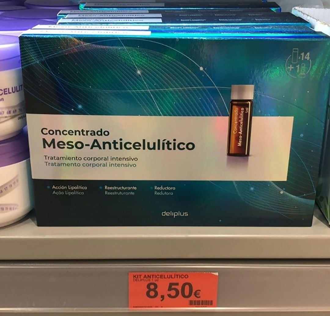 El nuevo Concentrado Meso-Anticelulítico disponible en la sección Perfumería de Mercadona