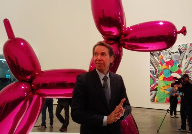 Jeff Koons en Guggenheim Bilbao