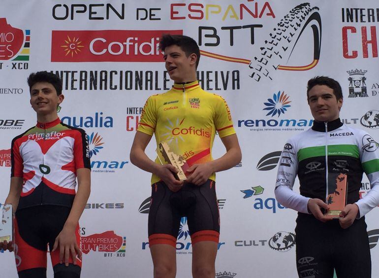 Carlos Canal (dcha) acabó en tercer lugar el Open de España celebrado en Chelva (Valencia)