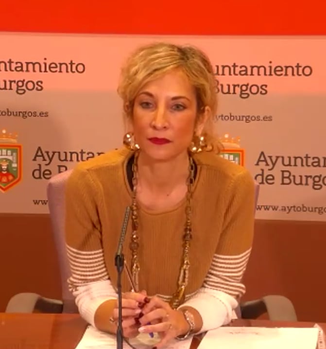 La concejala socialista del Ayuntamiento de Burgos, Blanca Carpintero