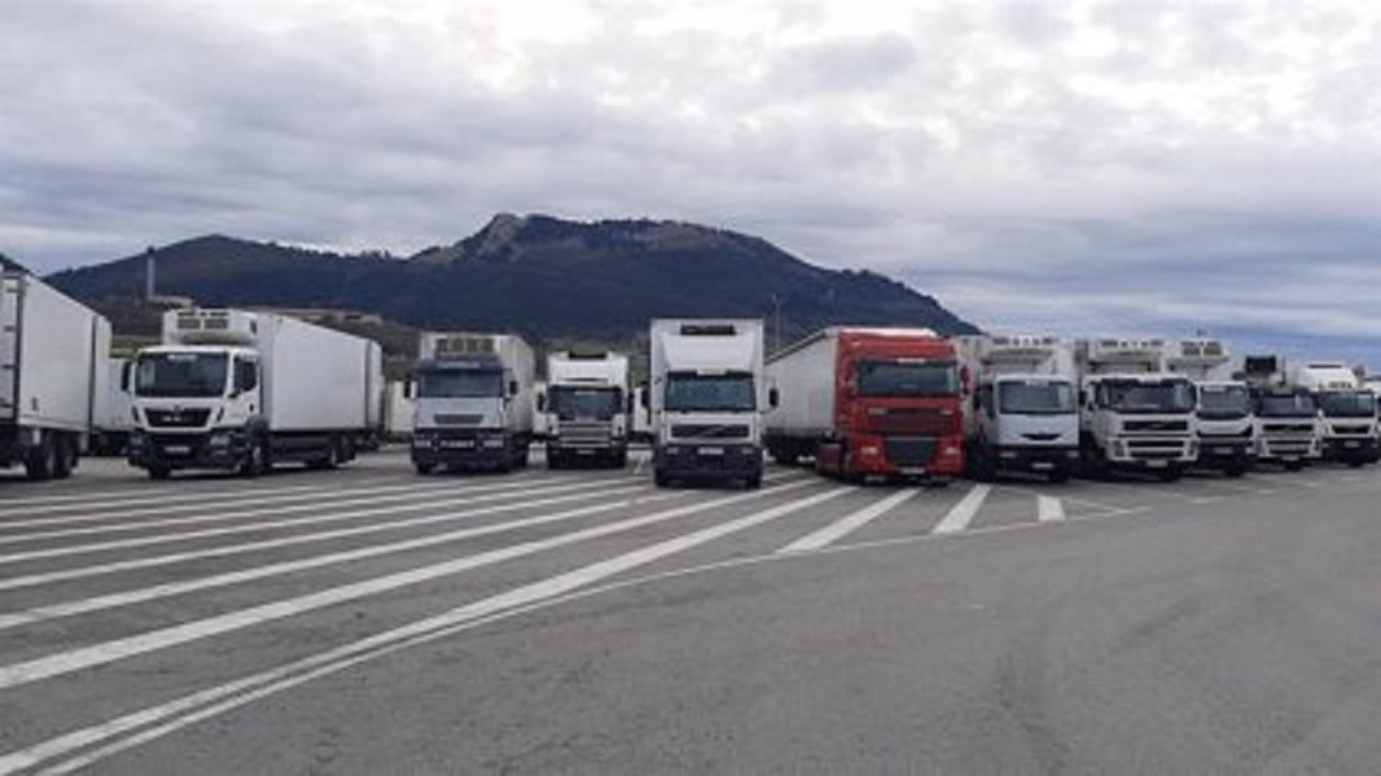 Transportistas en Cantabria.