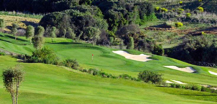 Campo de golf en Andalucía