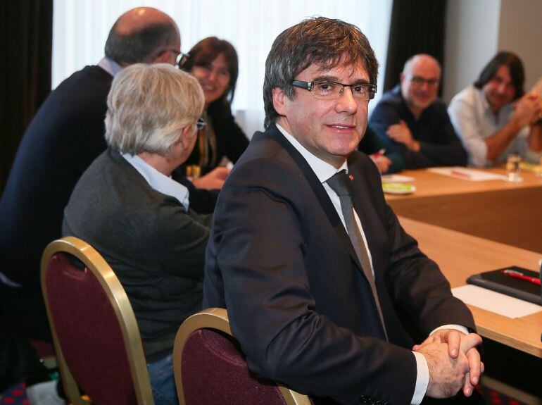 El expresidente de la Generalitat, Carles Puigdemont